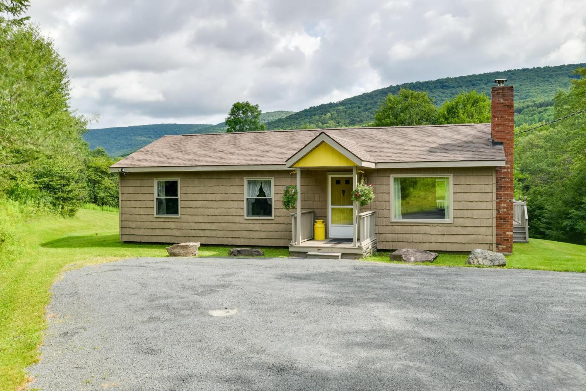 Quiet Catskills Getaway With Deck And Mtn Views New Kingston Dış mekan fotoğraf